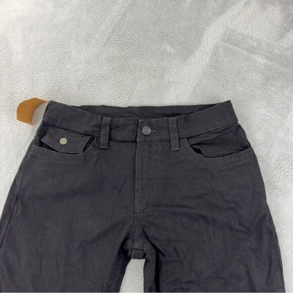 True Religion NWT Men's Size 33x32 Black Denim Flared Jeans Zipper Fly - Picture 5 of 8